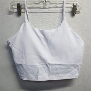 CORDAW WOMEN'S SPORT'S BRA  - LADIES SIZE LARGE - WHITE